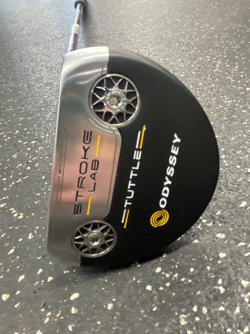 Vist Large View of Product Image Which is Used Odyssey STROKE LAB TUTTLE Mens Putter RH