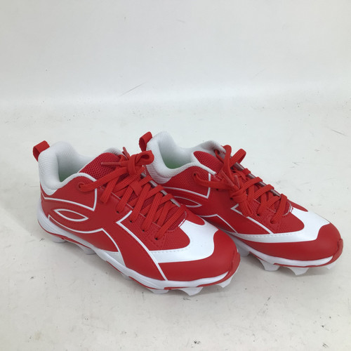 Vist Large View of Product Image Which is Used Under Armour LEADOFF ICON LOW RM JR 2 BB CLEATS BB/SB Cleats Red Junior 02