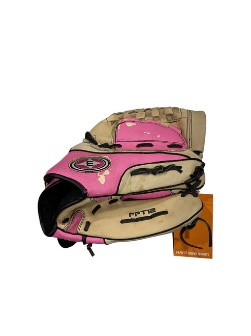 Vist Large View of Product Image Which is Used Easton FASTPITCH BB/SB Glove RH Throw Pink 12"