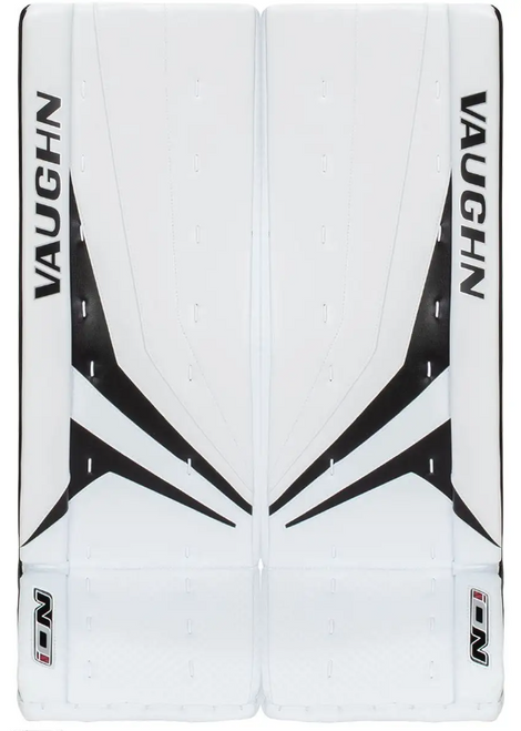 Vist Large View of Product Image Which is Vaughn Ion Pro Senior Goalie Leg Pads 34+2