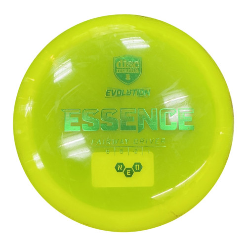 Vist Large View of Product Image Which is Used Discmania EVOLUTION ESSENCE Disc Golf Driver Yellow