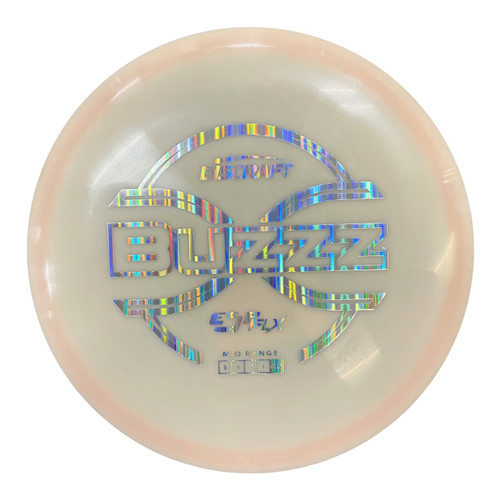 Vist Large View of Product Image Which is Used Discraft BUZZ ESP FLEX Disc Golf Mid Range Neon Green
