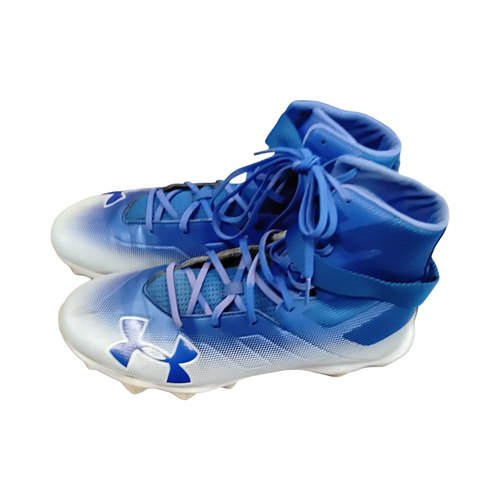 Vist Large View of Product Image Which is Used Under Armour HIGHLIGHT BB/SB Cleats Royal Blue Senior 11