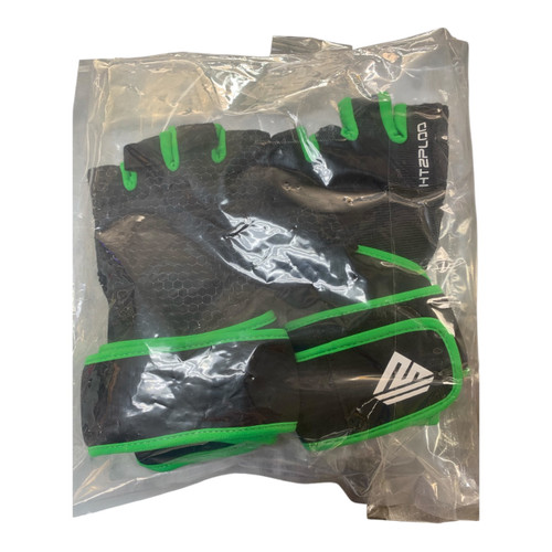 Vist Large View of Product Image Which is Used HT2PLOO MD BIKING GLOVES Bike Gloves Green MD