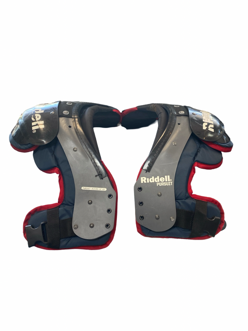 Vist Large View of Product Image Which is Used Riddell PURSUIT FB Shoulder Pads Grey XL