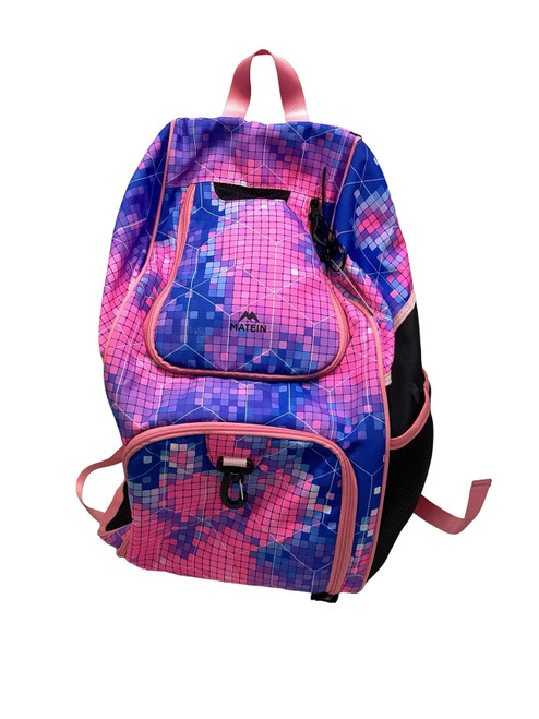Vist Large View of Product Image Which is Used MATEIN SOCCER BACKPACK Soccer Player Sackpack Pink
