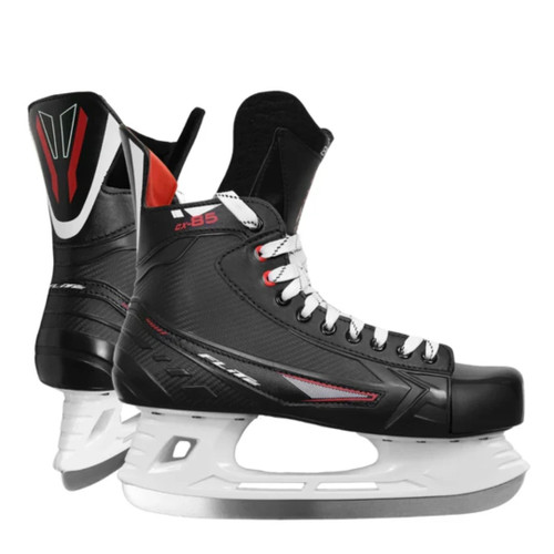 Vist Large View of Product Image Which is Flite Senior Hockey Skates, Black/Red