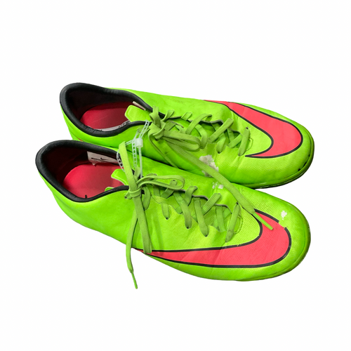 Vist Large View of Product Image Which is Used Nike MERCURIAL Soccer Indoor Shoes Green Senior 7.5
