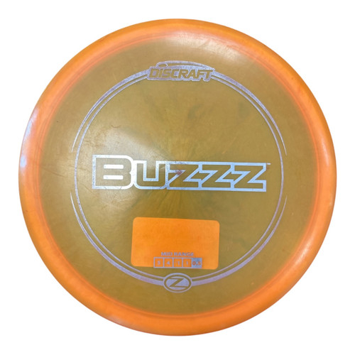 Vist Large View of Product Image Which is Used Discraft BUZZZ Disc Golf Mid Range Orange
