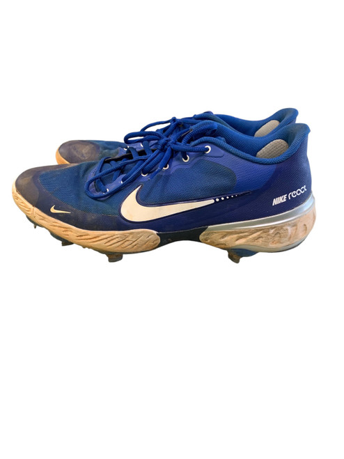 Vist Large View of Product Image Which is Used Nike REACT BB/SB Cleats Royal Blue Senior 11.5