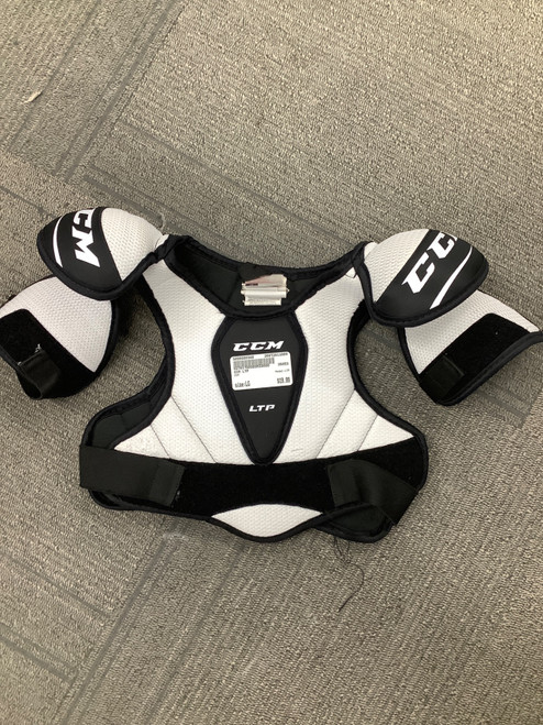 Vist Large View of Product Image Which is Used CCM LTP Youth Shoulder Pads LG
