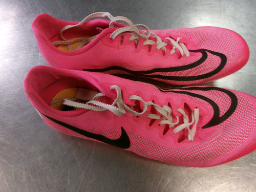 Vist Large View of Product Image Which is Used Nike Track & Field Cleats Adult Pink Senior 6.5