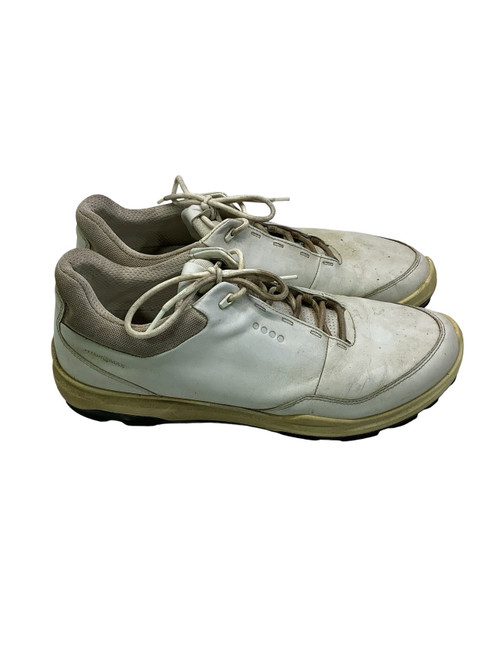 Vist Large View of Product Image Which is Used Ecco BIOM HYDROMAX Mens Golf Shoes White Senior 12