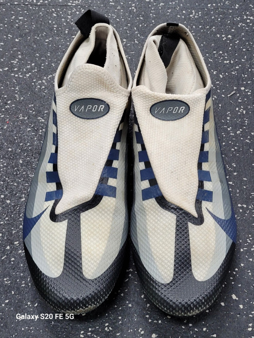 Vist Large View of Product Image Which is Used Nike VAPOR Adult FB Cleats Grey Senior 10.5