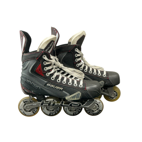 Vist Large View of Product Image Which is Used Bauer VAPOR X40R Senior Rec Fitness Skates Black Senior 8