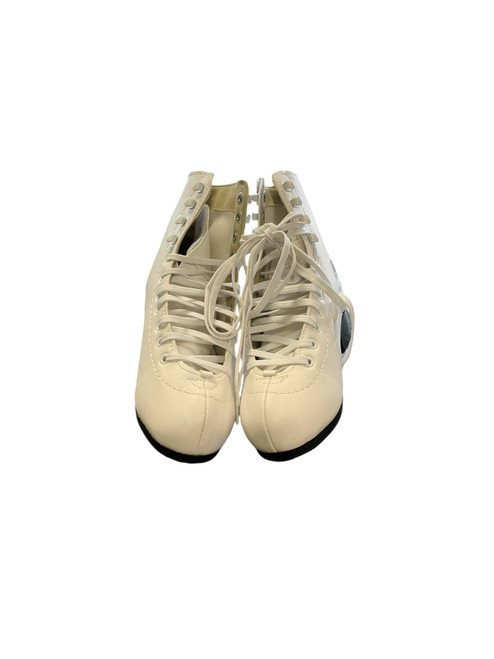 Vist Large View of Product Image Which is Used American Athletic AMERICAN ATHLETIC TRICOT WomensFigure Skate White Senior 6