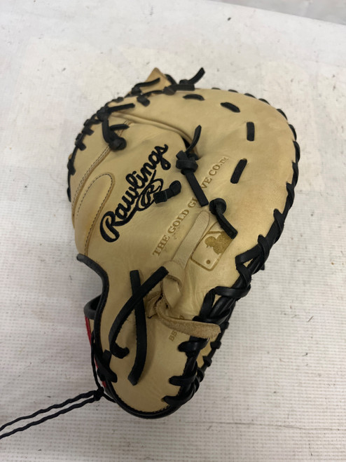 Vist Large View of Product Image Which is Used Rawlings GG ELITE GGE130SPCFB BB/SB First Base LH Throw Brown 13"