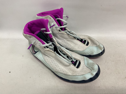 Vist Large View of Product Image Which is Used Nike INFLICT 4 Wrestling Shoes White Senior 10