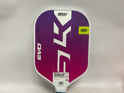 Vist Large View of Product Image Which is Used Selkirk EVO CONTROL MAX Pickleball Racquet Purple