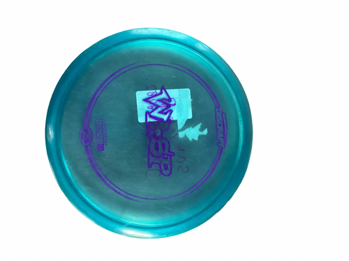 Vist Large View of Product Image Which is Used Discraft Z WASP Disc Golf Mid Range Royal Blue