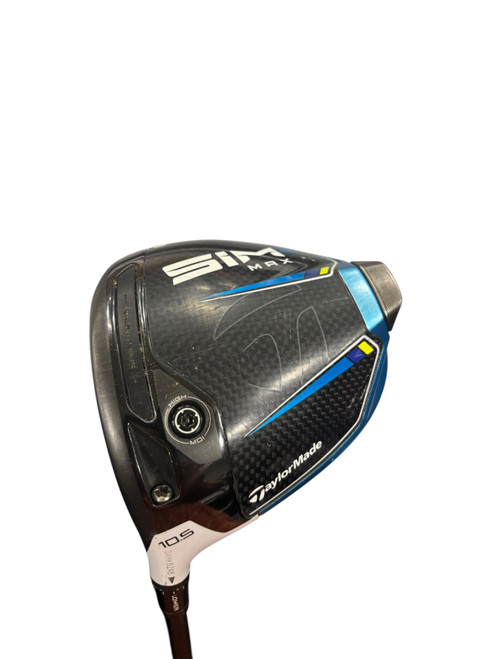 Vist Large View of Product Image Which is Used Taylormade SIM 2 MAX Mens Driver LH 10.5 Degree
