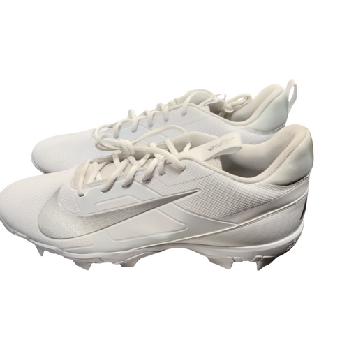 Vist Large View of Product Image Which is Used Nike ALPHA MENACE 4 SHARK BB/SB Cleats White Senior 16