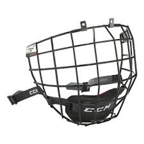 New CCM FM580 Hockey Wire Mask Black SM 10801-CCMFM580BKBLKSM Vist Large View of Product Image Which is New CCM FM580 Hockey Wire Mask Black SM