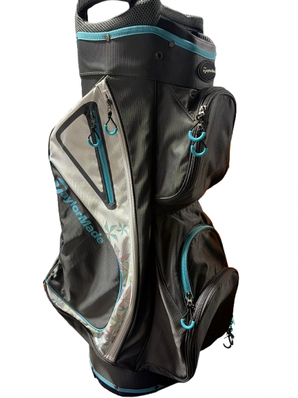 Vist Large View of Product Image Which is Used Taylormade KALEA WMNS CART BAG Womens Cart Bag Grey