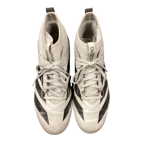Vist Large View of Product Image Which is Used Adidas Adult FB Cleats Grey Senior 10.5