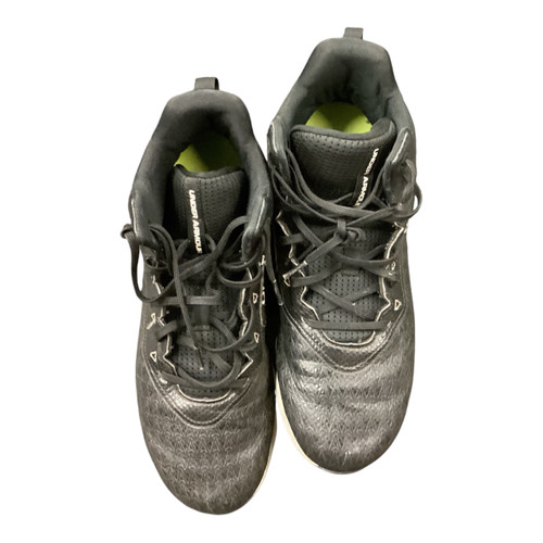 Vist Large View of Product Image Which is Used Under Armour BB CLEAT BB/SB Cleats Black Senior 10