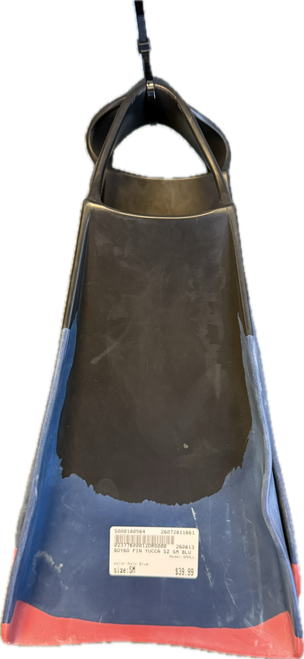 Vist Large View of Product Image Which is Used SMALL Underwater Fins Navy Blue SM
