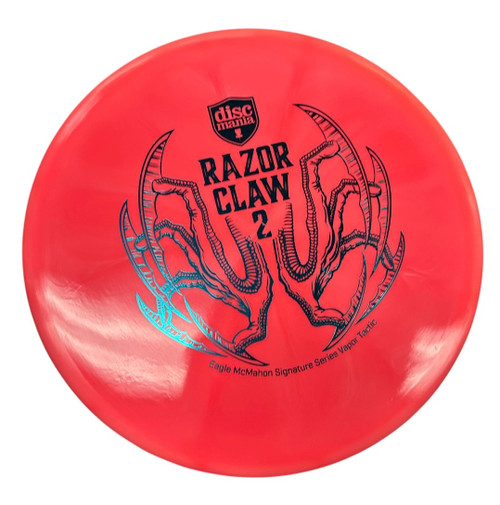 Vist Large View of Product Image Which is Used Discmania RAZOR CLAW Disc Golf Mid Range Pink