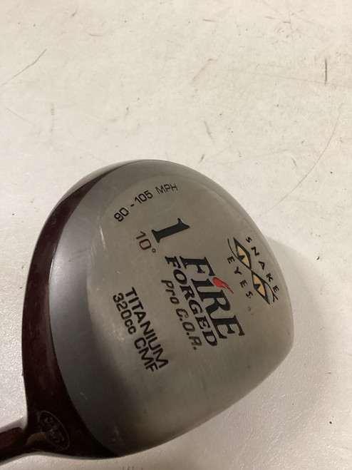 Vist Large View of Product Image Which is Used Snake Eyes FIRE FORGED Womens Driver RH 10.0 Degree