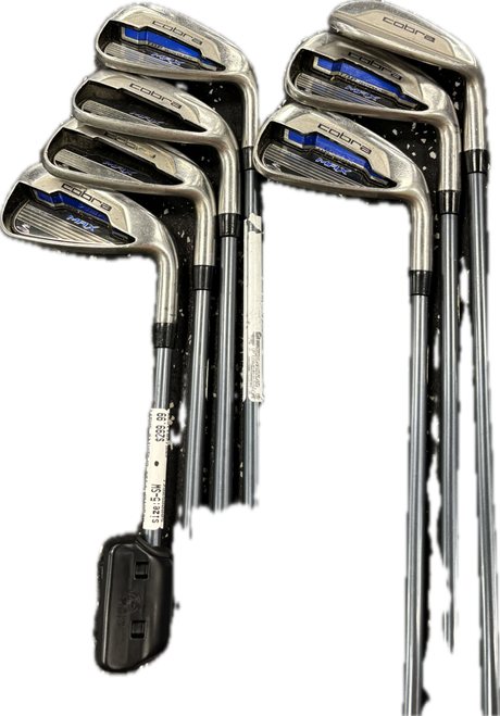 Vist Large View of Product Image Which is Used Cobra MAX Mens Iron Set RH 5I-SW