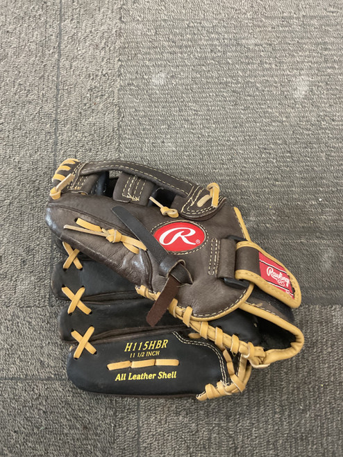 Vist Large View of Product Image Which is Used Rawlings HIGHLIGHT SERIES BB/SB Glove RH Throw Brown 11 1/2"