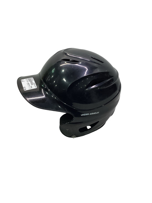 Vist Large View of Product Image Which is Used Under Armour UABH100 6 1/2-7 1/2 Batting Helmet No Mask Black One Size