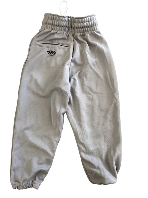 Vist Large View of Product Image Which is Used Rawlings BASEBALL PANTS BB/SB Pant Boys Grey XXS