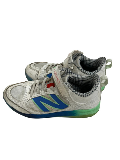 Vist Large View of Product Image Which is Used New Balance Turf Jr 2.5 BB/SB Turf Shoes/Cleats White 