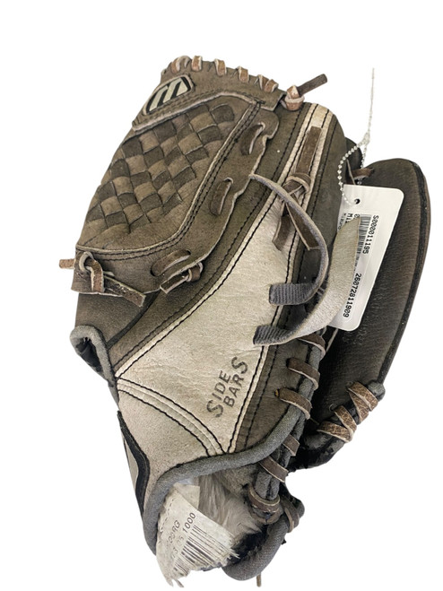 Vist Large View of Product Image Which is Used Mizuno POWER CLOSE BB/SB Glove RH Throw Brown 10"