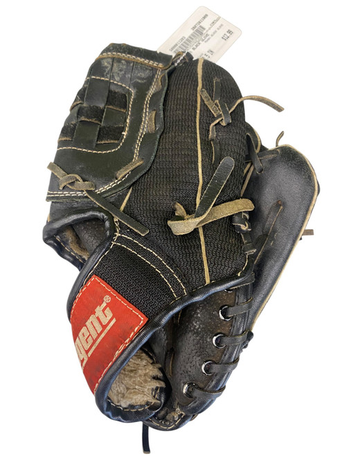 Vist Large View of Product Image Which is Used Regent BLACK GLOVE BB/SB Glove RH Throw Black 10 1/2"