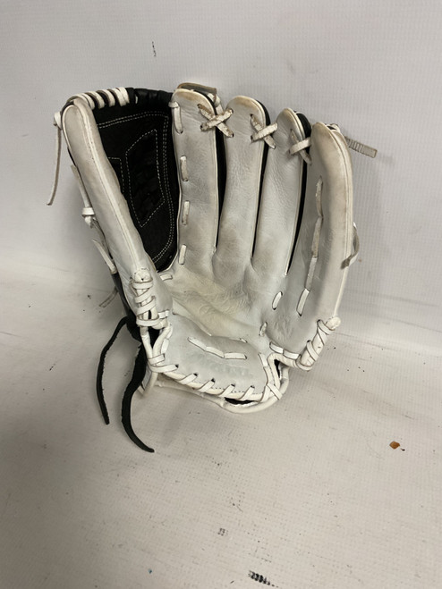 Vist Large View of Product Image Which is Used Mizuno SUPREME FASTPITCH BB/SB Glove RH Throw Black 12 1/2"