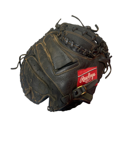 Vist Large View of Product Image Which is Used Rawlings RENEGADE BB/SB Catchers RH Throw Black 31 1/2"
