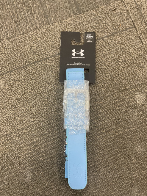 Vist Large View of Product Image Which is Used Under Armour ADJ BASEBALL BELT Other Clothing Carolina Blue Senior