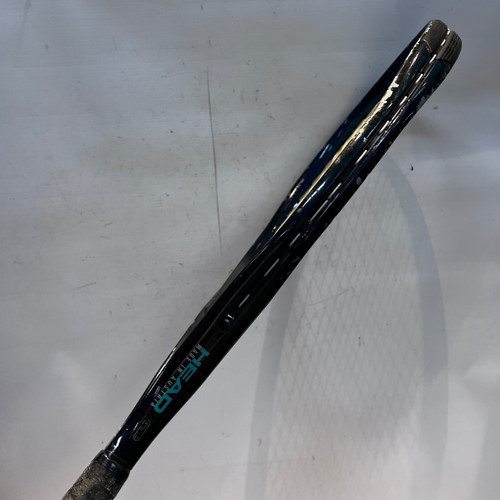 Vist Large View of Product Image Which is Used Head GENESIS 720 Adult Tennis Racquet Black 4 3/8"