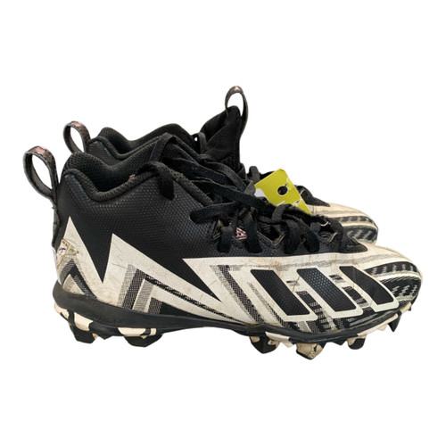 Vist Large View of Product Image Which is Used Adidas Jr FB Cleats White Junior 03.5