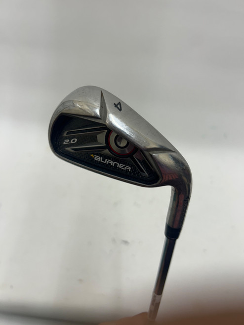 Vist Large View of Product Image Which is Used Taylormade 2.0 BURNER Mens Individual Iron RH 4 Iron