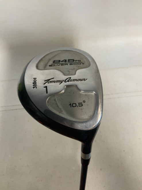 Vist Large View of Product Image Which is Used Tommy Armour 845FS SILVER SCOT Mens Driver RH 10.5 Degree