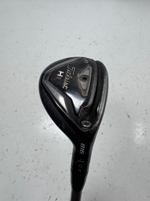 Vist Large View of Product Image Which is Used Titleist H1 23 DEGREE Mens Hybrid Club RH 4 Hybrid