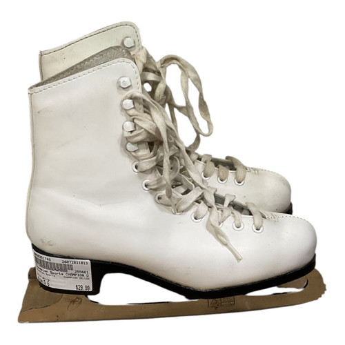 Vist Large View of Product Image Which is Used Champion Sports CHAMPION DELUXE WomensFigure Skate White Senior 6