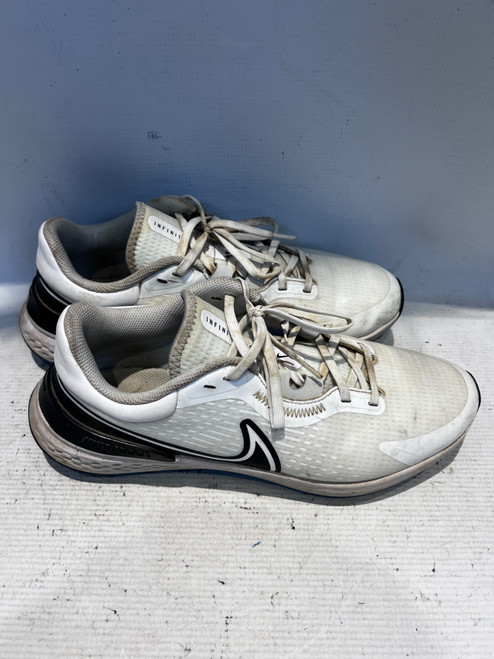 Vist Large View of Product Image Which is Used Nike Mens Golf Shoes White Senior 10.5